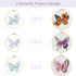 Offizon 3 PCS Embroidery Kit for Beginners - Embroidery Patterns, Embroidery Accessories & Hoop Included, Hand Embroidery Kit for Adults Stitching...