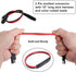 Wadoy 2 Pin Quick Disconnect Wire Harness SAE Connector 14 Gauge Heavy Duty Hight Capacity Battery Cable 10'' Leads(5 pack)...
