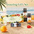 Fruity Essential Oils Set - Fruity Scents Fragrance Oil Aromatherapy Essential Oils Kit for Diffuser, Candle Making (6x10ML) Strawberry, Coconut S...