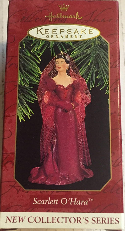 Hallmark Ornament Scarlett O'Hara Gone with the Wind #1 in Scarlet Ohara Series 1997...