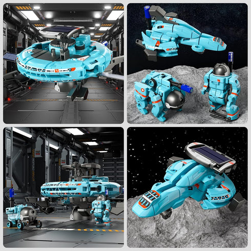 Lucky Doug STEM Projects for Kids Ages 8-12 12-16, 6-in-1 Building Science STEM Kits for Solar Robot Kit Space Toys Birthday Gifts for 8 9 10 11 1...