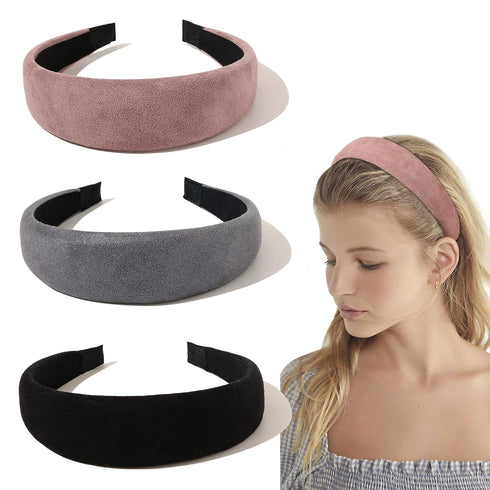 Ivyu Headbands for Women Head Bands - Fashion Womens Headband Diademas Para Mujer De Moda Hair Accessories Hairbands for Girls No Slip Cute Black ...