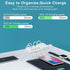 USB Charger 12 Port USB Charging Station Charging Hub with Fast Charging USB Wall Charger for Multiple Devices USB Charging Port Compatible with C...