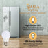 Simba Lighting LED A15 Refrigerator Light Bulbs (2-Pack) 5W 40W Replacement Waterproof Small for Appliances, Freezers, 120V, E26 Standard Medium B...