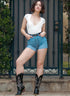 McCall's Misses' Knit Faux Corset Bodysuit and Top Sewing Pattern Kit by Brandi Joan, Design Code M8407, Sizes 8-10-12-14-16...