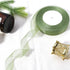 3/4 inch Sage Green Sheer Organza Ribbon 50 Yards Chiffon Ribbon for gift wrapping Father's Day Wedding Flower Bouquet Crafts...