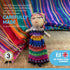 Thorness Set of 5 Guatemalan Handmade Worry Doll with a Colourful Crafted Storage Bag | Worry Dolls for Girls | Worry Dolls for Boys | Anxiety Dol...
