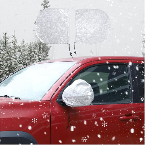 Car Side Mirror Snow Cover Compatible with Toyota Tacoma 2015-2022, Waterproof Exterior Rearview Mirror Protection Cover, Protect Car from Winter ...