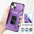 Hitaoyou Compatible with iPhone 13 Case, iPhone 13 Case with Camera Cover & Kickstand Military Grade Shockproof Heavy Duty Protective with Magneti...