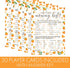 DISTINCTIVS Orange Little Cutie Baby Shower Game, Who Knows Mommy Best Game Cards - 20 Count, Little Cutie Gender Reveal Games...