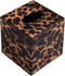 S Forever Home Decor Cube Tissue Box Holders PU Leather Square Tissue Box Cover (Leopard)...