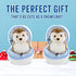 Snowball Stuffed Surprise Zip Up Stuffed Animal – 6 inch Cute & Soft Plush Animal Toy – Perfect for Friends and Family All Ages Christmas Thanksgi...
