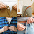 18 Pcs Pants Button Extender, Flexible Waistband Extenders Buttons Jeans Button Extender for Dress Shirts, Silicone Collar Extenders Shirt Pants W...