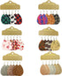 AOUXSEEM 401 Pcs Faux Leather Earrings Making Kit, Contains 120 Pcs Random Double Sided Teardrop Precut Earrings Pieces Hooks Jump Rings Opener Di...
