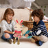 Set of 2 Easter Plush Bunny Rabbit, 18.3 in Doll Rabbit Stuffed Animal Huggable Rabbit Christmas Easter Girls' Gift Room Decorations, Pink & Blue...