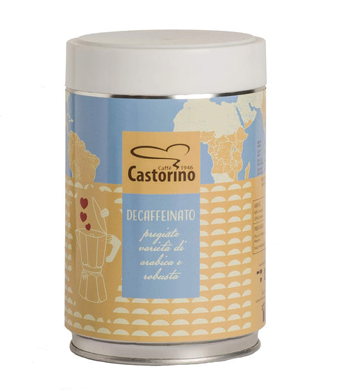 Caffe' Castorino Decaffeinato Ground Italian Coffee...