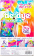 Just My Style Tie-Dye Rainbow Paper, Less Mess Tie Dye Kit – Spray to Activate Tie Dye Papers – DIY Tie Dye Kit for Creating Tie Dye Shirt, Socks ...