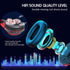 Bluetooth Wireless Over Ear Headphones, HiFi Stereo Sound Foldable Headphones,Colorful LED Lights Headphones with Built-in Mic,Wired for School/Ta...