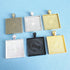 WAY DENG Pendant Tray Jewelry Making Charm Set of 30 Mixed Lots Metal Alloy Bezel Frame Square Base Settings Inner 25mm...