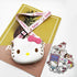 Kitty Cat Purse with Adjustable Lanyard And Stickers, Zipper Kitty Cat Wallet Kuluomi Crossbody Bag Shoulder Bag Coin Pouch Sanlio Accessories for...