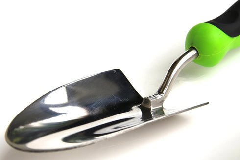 Garden Guru Super Strong Garden Trowel Hand Shovel - Stainless Steel - Rust Resistant - Ergonomic Grip - Perfect Tool for Gardening, Weeding, Tran...
