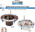 Fernco Fix-A-Flange Compete Universal Toilet Flange Water Closet Repair Kit...