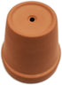 Set of 4 Archway Lawn & Garden Mini Flower Pots - 2.5" x 2.5" Terra Cotta Black Duck Brand (4)...