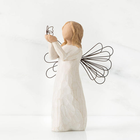 Willow Tree Angel of Freedom, Sculpted Hand-Painted Figure...