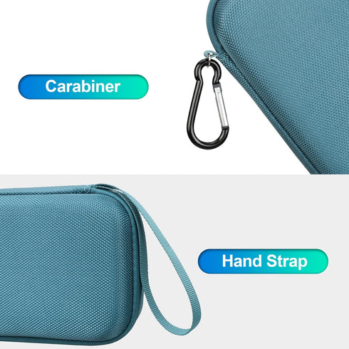 BOVKE Carrying Speaker Case for Tribit StormBox Flow Bluetooth Portable Speaker, Extra Mesh Pocket for Bluetooth Speakers Charger, Charging Cables...