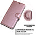 Galaxy A10E Wallet Case, Premium PU Leather Flip Cover with Card Slots & Kickstand - Rose Gold...