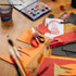 FISKARS® Magic Morph Kids Scissors - Image Moves when Tilted - Pointed-tip for Ages 4+ - Fun Ninja Design - Back to School Supplies...