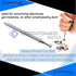 OdontoMed2011® IC Pickup/Thread Picker/BGA Chip Picker/Electronic Component Catch/ 4 Clamp IC Chip Metal Catcher/Manicure Cotton Ball Claw. ODM...