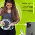 Reflective Running Light Belt with Zipper Pockets and USB Rechargeable, Night Safety Gear for Runners, Dog Walking Gear, Runners Reflective Belt F...