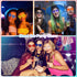 12 Pcs Heart Shaped Sunglasses for women Transparent Colorful Frameless Heart Glasses Bachelorette Party Favor...