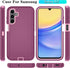 Qinmay Phone Case for Samsung Galaxy A25 5G Case with HD Screen Protector, Samsung A25 5G Case Durable Shockproof 3-Layer Cover for Galaxy A25 5G ...