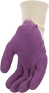 MUD GLOVES 020DP/L Original Mud Gloves Violet Large (Pack of 1)...