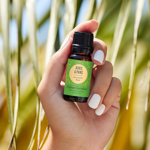 Edens Garden Aches & Pains "OK for Kids" Essential Oil Synergy Blend, 100% Pure Therapeutic Grade (Undiluted Natural/Homeopathic Aromatherapy Scen...
