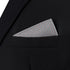 S&W SHLAX&WING Mens Pocket Square Patterned Multicolor Grey Blue Handkerchiefs Large Size...