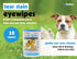 Petkin Pet Eye Wipes, 30 Moist Wipes - Gentle Eye Cleaning Wipes Remove Dirt, Discharge, & Tear Stains - Super Convenient Pet Wipes for Dogs, Cats...