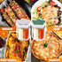 2 Pcs 5 in 1 Spice Containers, Multi-Spice Dispenser, Portable Travel Seasoning Condiment Containers, Salt Pepper Spice Shaker with Lid and Labels...
