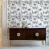 Peel and Stick Wallpaper Giraffe and Elephant Black/White Wallpaper for Kids Room Forest Animals Wallpaper Vintage Contact Paper Nursery Wallpaper...