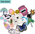 60pcs Random Assorted Styles Embroidered Iron on Patches, DIY Sew Applique Repair Patch Iron on/Sew on Patches for Backpacks,Pants,Clothes,Jeans,J...