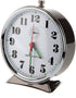AcuRite 15607 Vintage Alarm Clock, Black Nickel...
