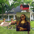 Mona Lisa Garden Flag Vertical Double Sided Funny Meme Flag for Indoor and Outdoor Yard Party Decor 12.5 x 18 Inch...