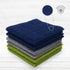 100% Cotton Terry Dish Cloth Plain, 6 Pack 12 x 12 Inches, Super Soft and Absorbent Dish Rags, Perfect for Kitchen Cleaning and Dish Washing | Ass...