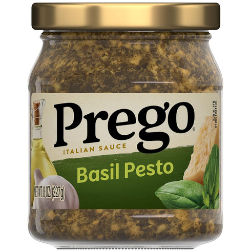 Prego Basil Pesto Sauce, 8 Oz Jar...