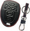 KAWIHEN Leather Key Fob Cover Compatible with Buick Cadillac Chevrolet Chevy GMC Pontiac Saturn KOBGT04A OUC60270 OUC60221 22733524 15913415...