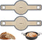 Sourdough Silicone Bread Sling - Non-Stick & Easy Clean Silicone Bread Mat for Dutch Oven. Reusable With Extra Long Handles Silicone Bread baking ...