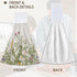 Flower Herbs Hand Towels Wild Plant Hanging Kitchen Dish Towels with Loop 2 PCS, Soft Super Absorbent Washcloth Fingertip Towel for Home Decor 12x...