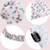 Syhood 6 Pcs Floral Elastic Hair Bandanas for Women Boho Hair Scarf Headband Chiffon Head Kerchief Turban with Clips(Rural Floral Patterns)...